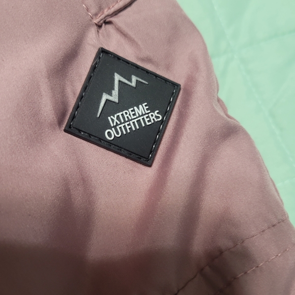 Pink Puffer Snow Pant Snowbib Snowsuit Insulated Overalls, 12m - Picture 7 of 7